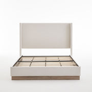 Hosford - Minimalist Upholstered Wingback Bed