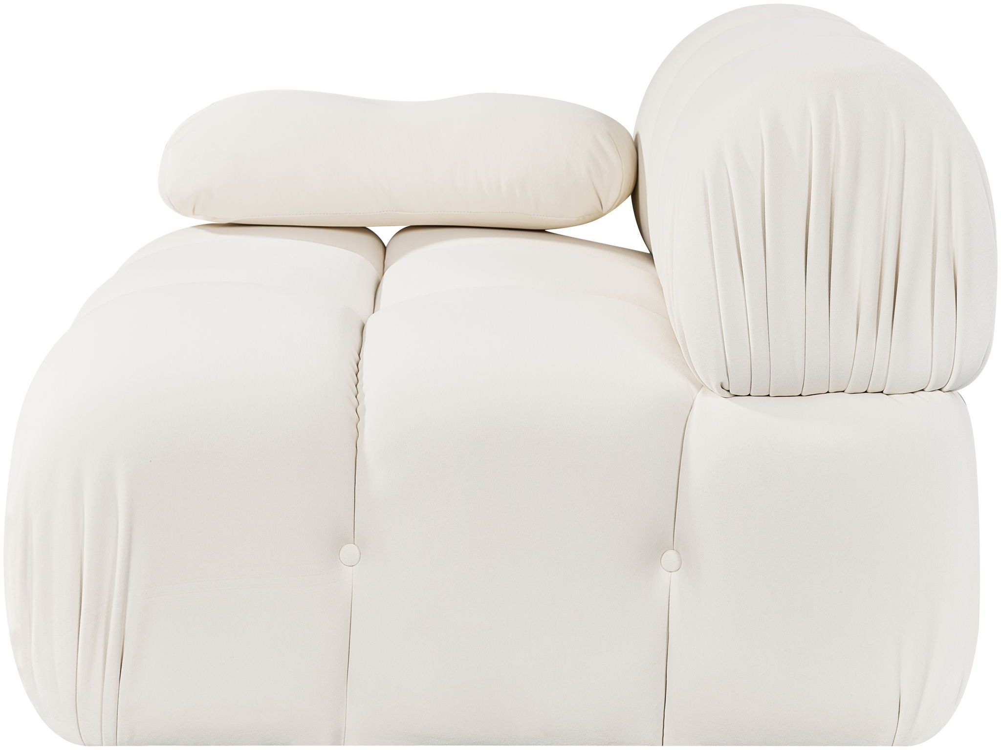 Orin - Velvet Performance Fabric Upholstered Modular Chair