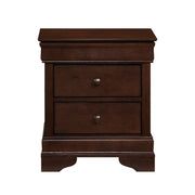 Abbeville - Nightstand With Hidden Drawer - Cherry