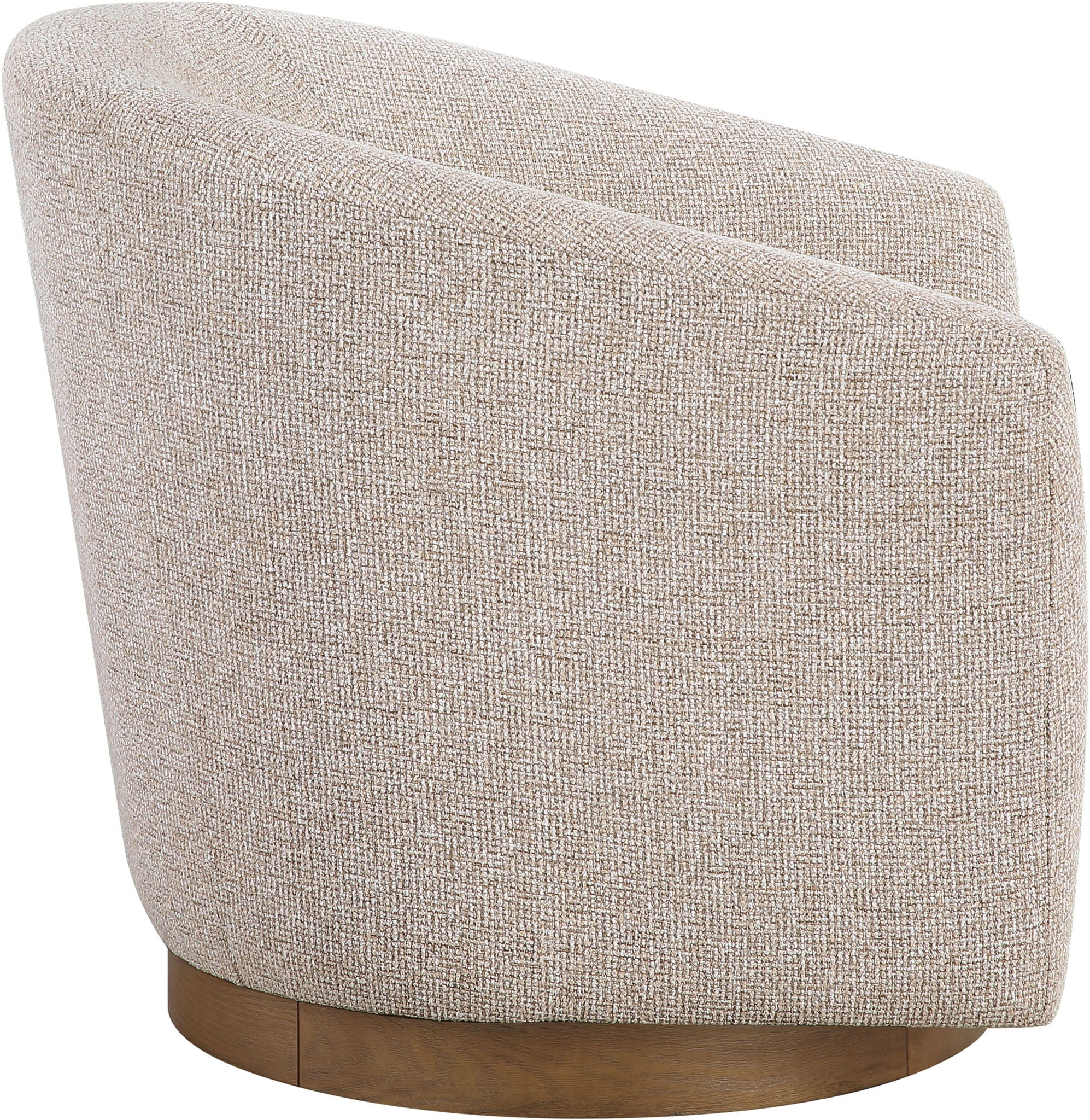 Modra - Performance Fabric Upholstered Swivel Accent Chair
