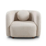 Japandi Style Accent Square Chair