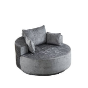 Swivel Chair With Rotating Base For Living Room