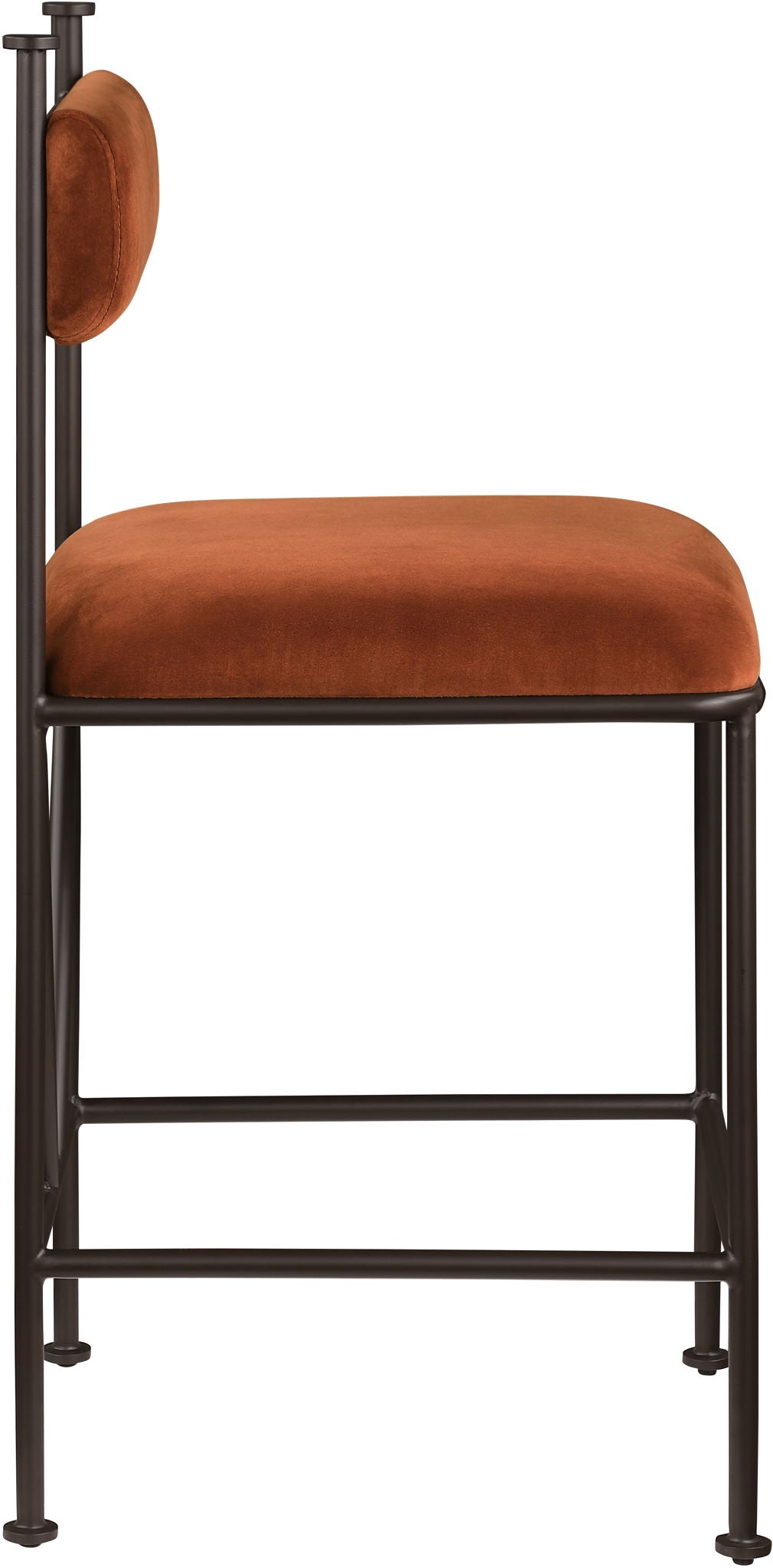 Monarch - Velvet Counter Stool (Set of 2)