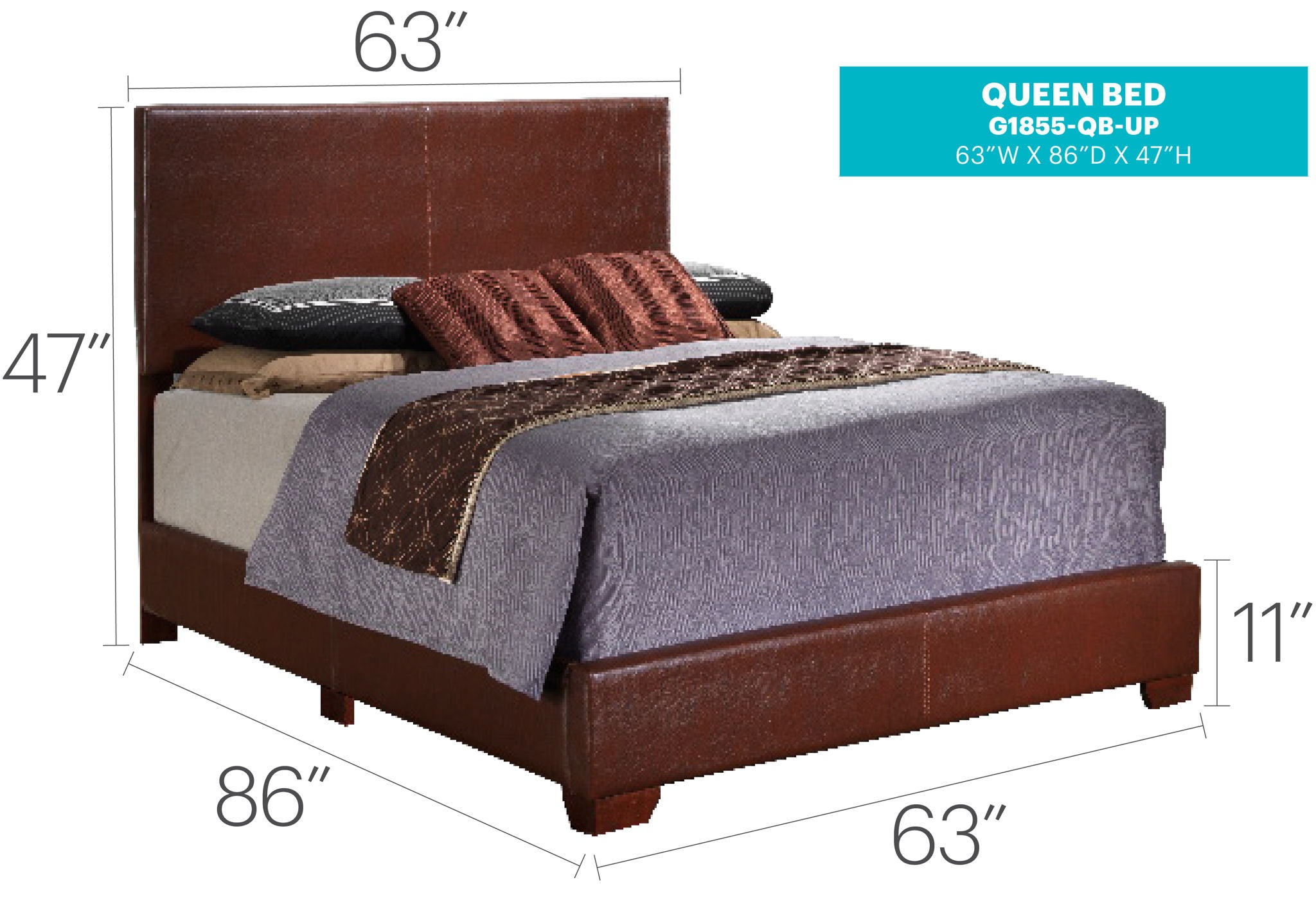 Elegant Platform Bed For Relaxed Spaces