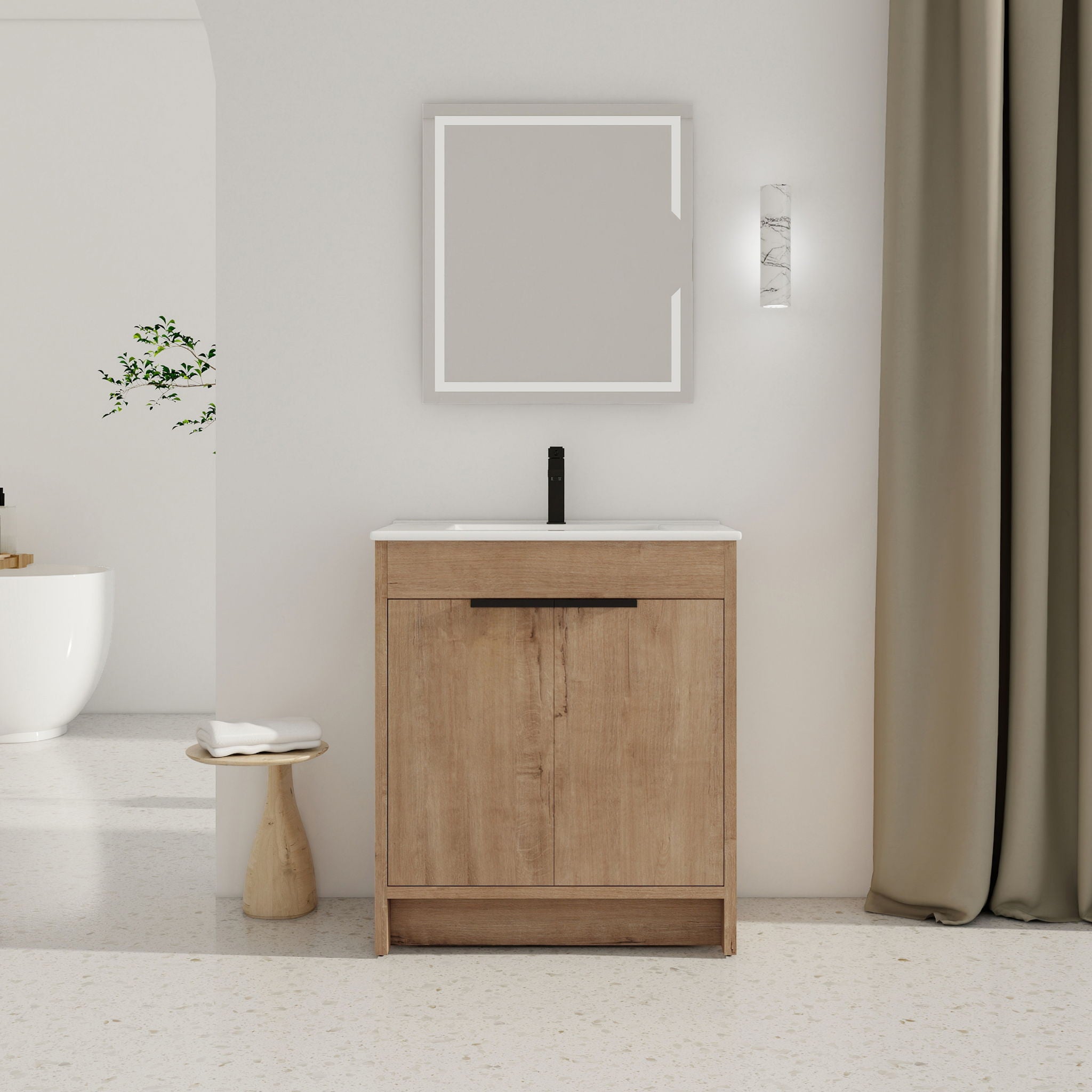 Freestanding Bathroom Vanity With Sink