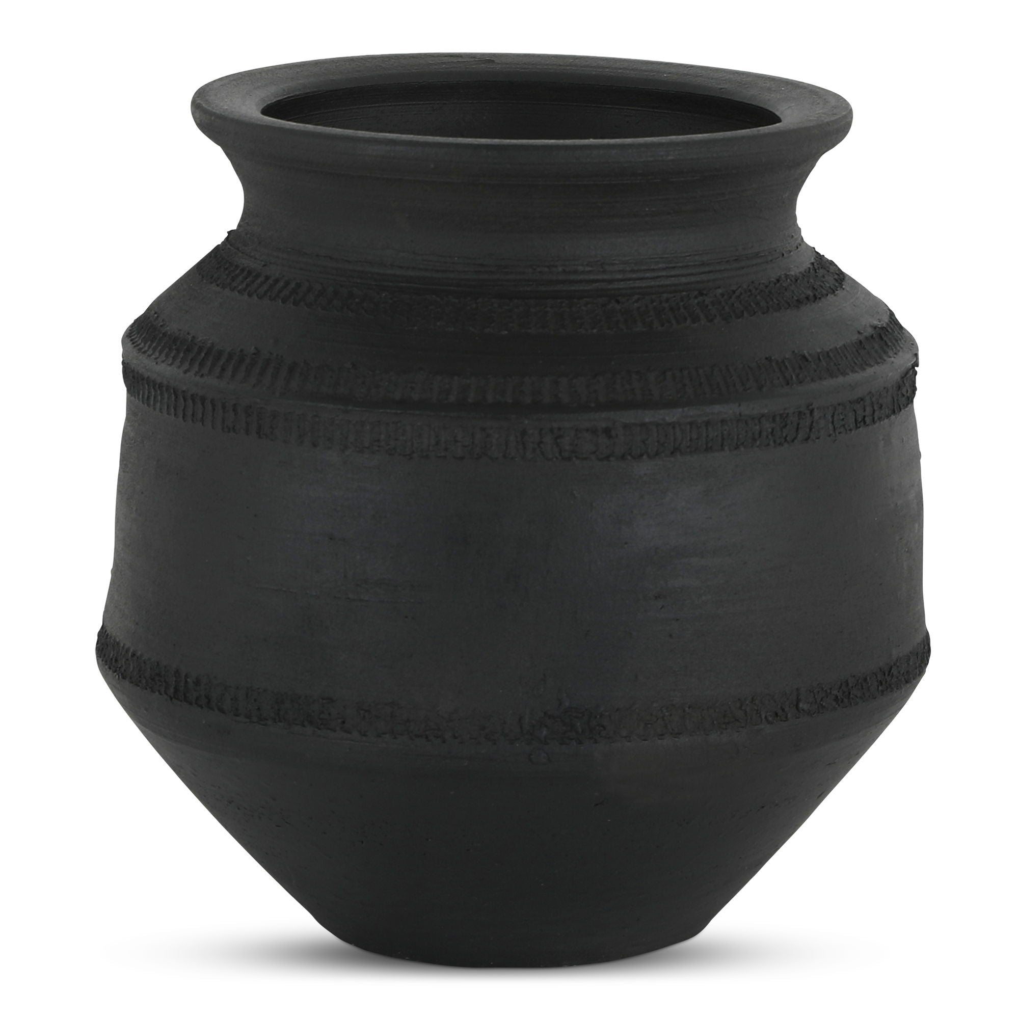 Astra - Terracotta Vessel - Black / Terracotta
