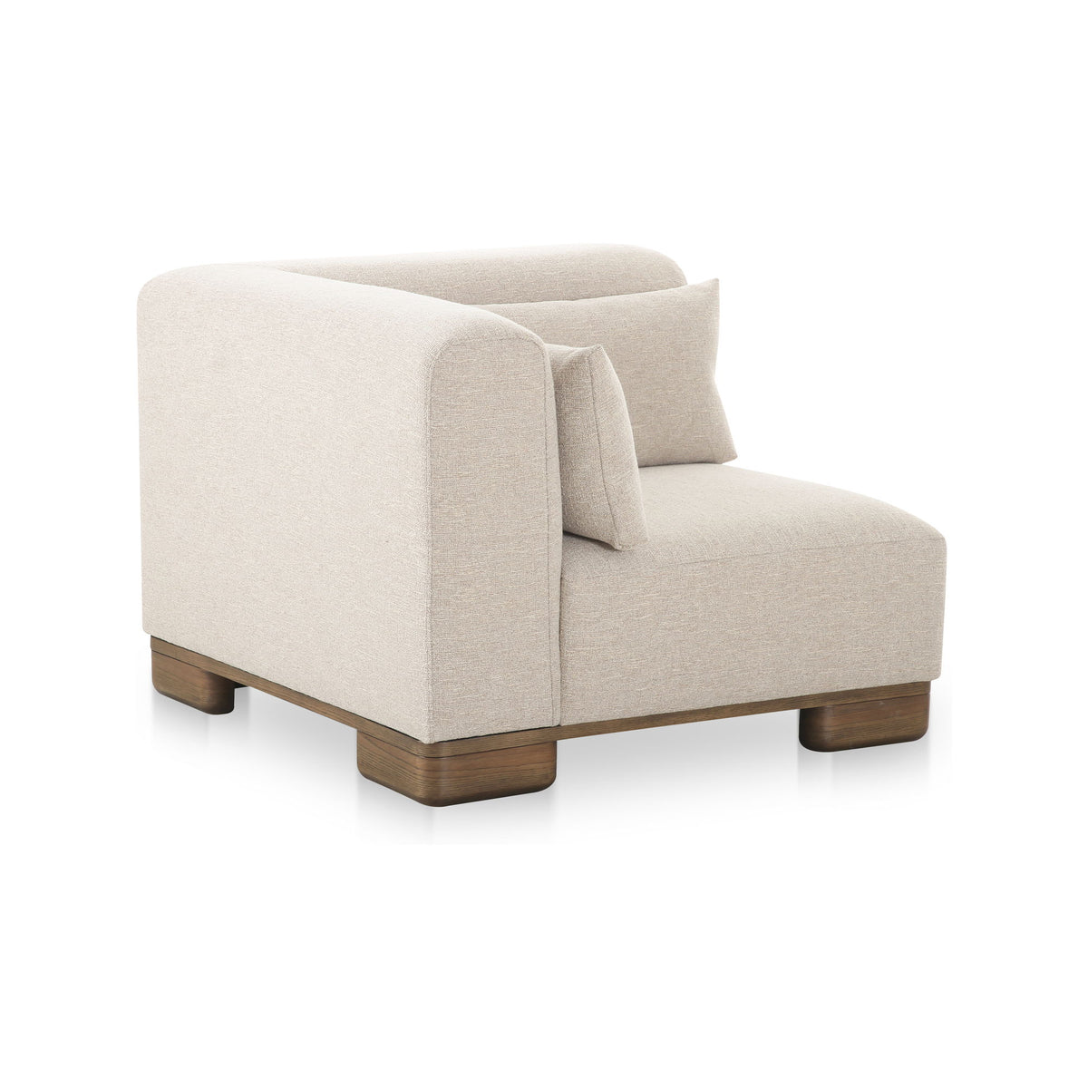 June - Corner Chair - Oatmeal