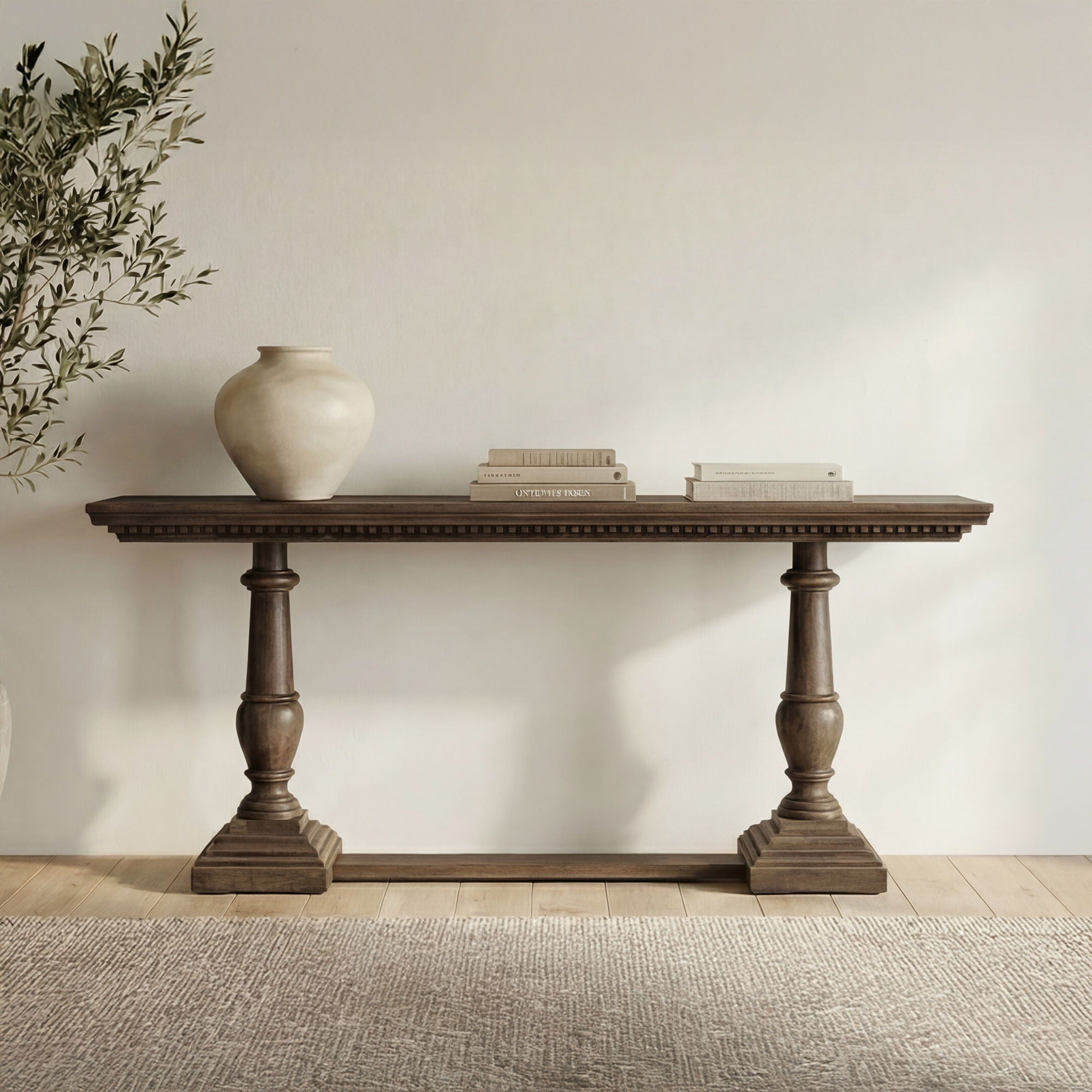 Everson - Console Table - Brown