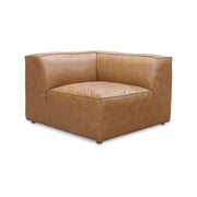 Form - Leather Corner Chair - Sonoran Tan