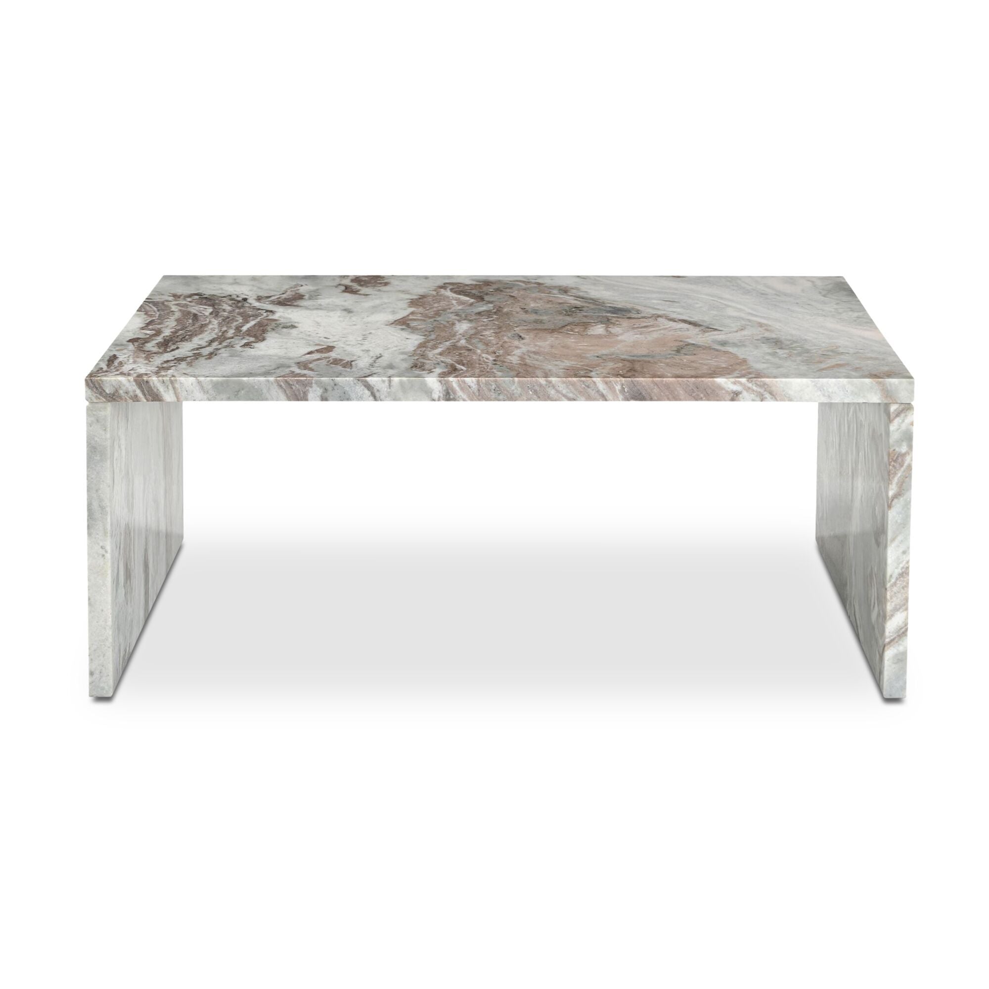 Rosa - Coffee Table Torrento Marble - Brown / Beige