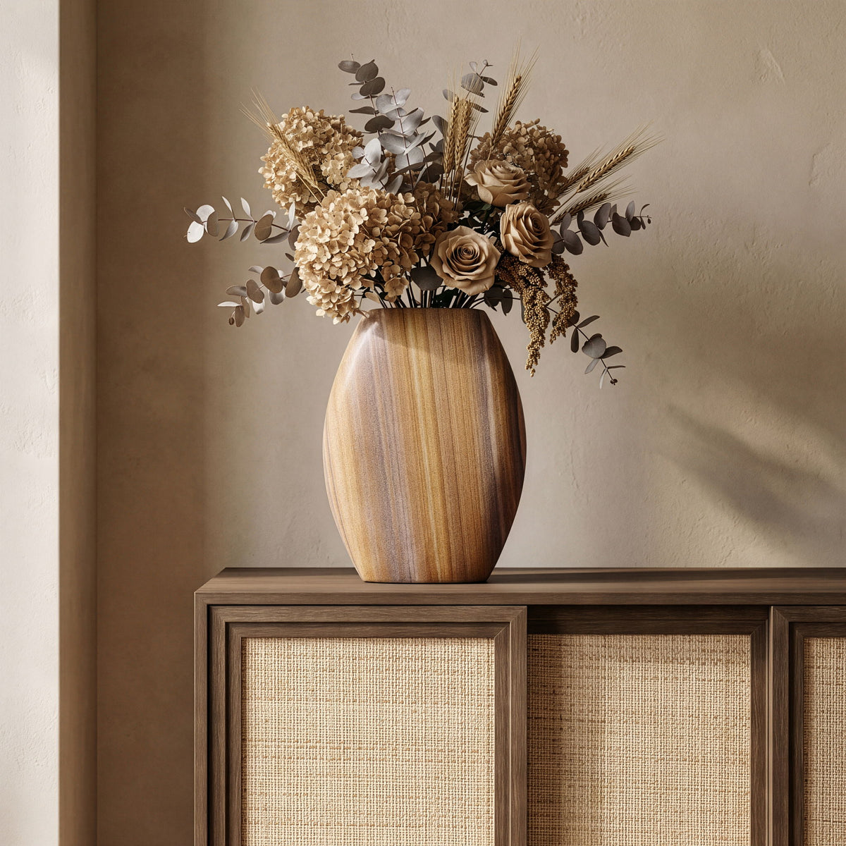 Sadie - Sandstone Vase - Sand