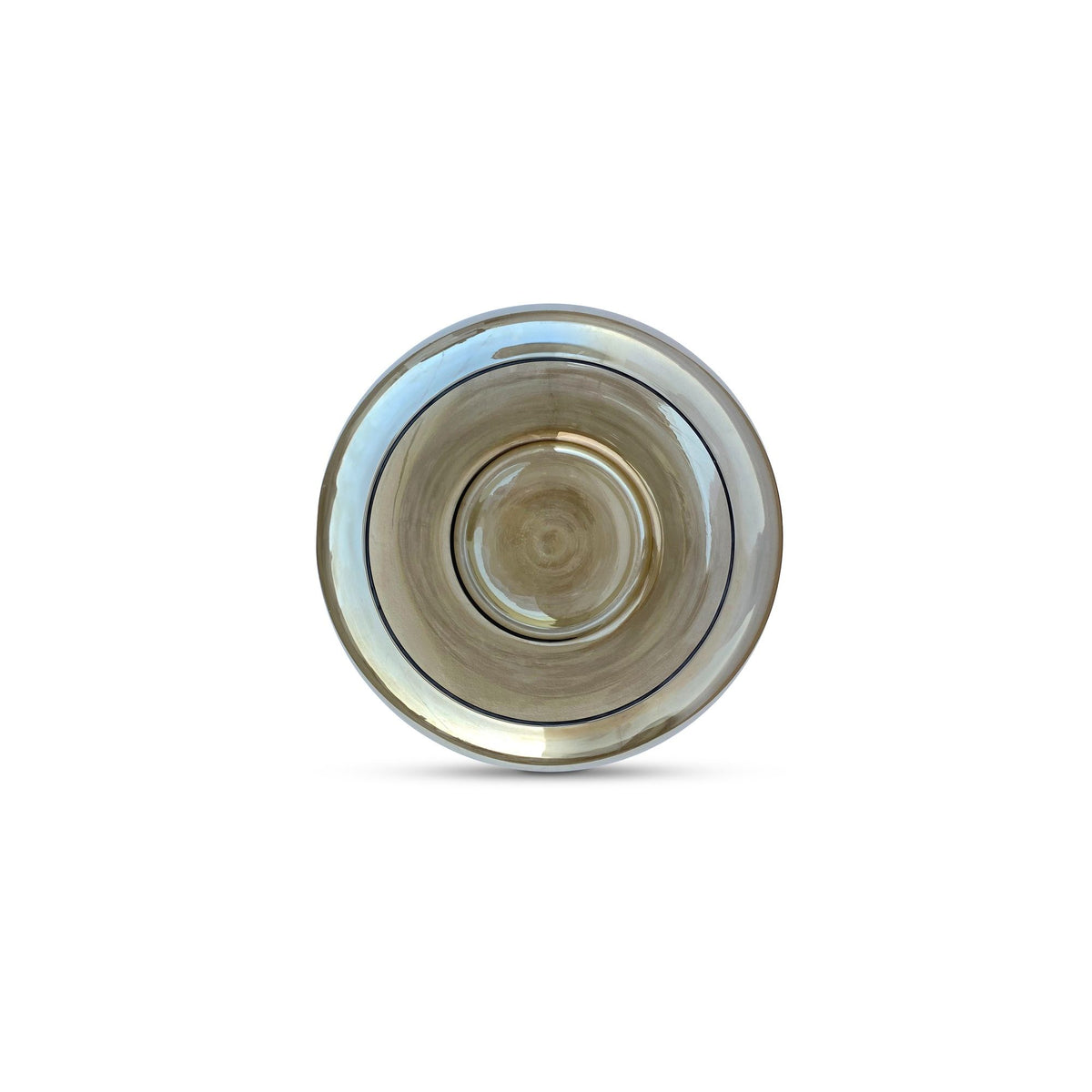 Polene - Glass Bowl Large - Smoky Brown
