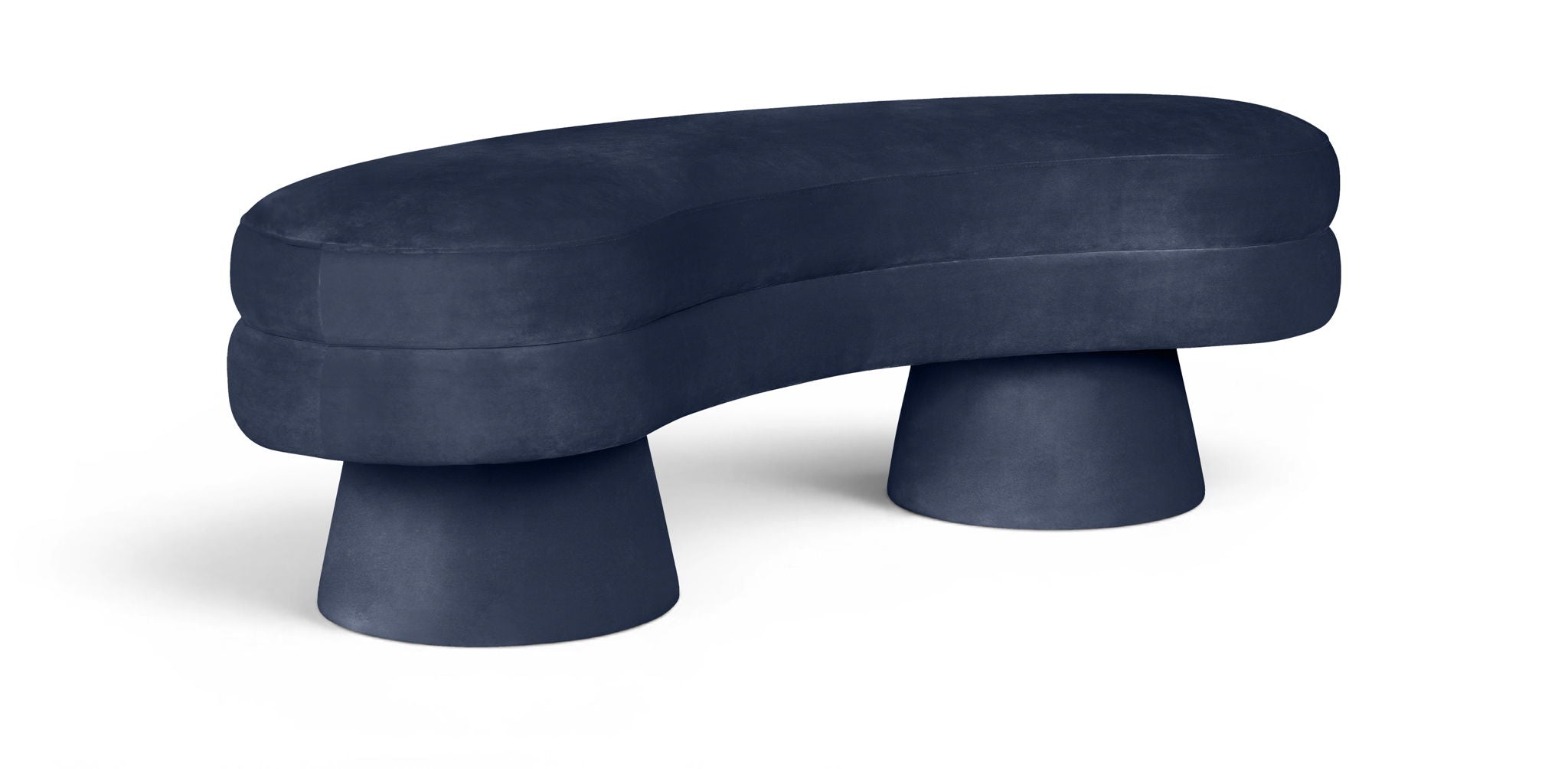 Zenna - Velvet Bench