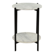 Melanie - Accent Table - White