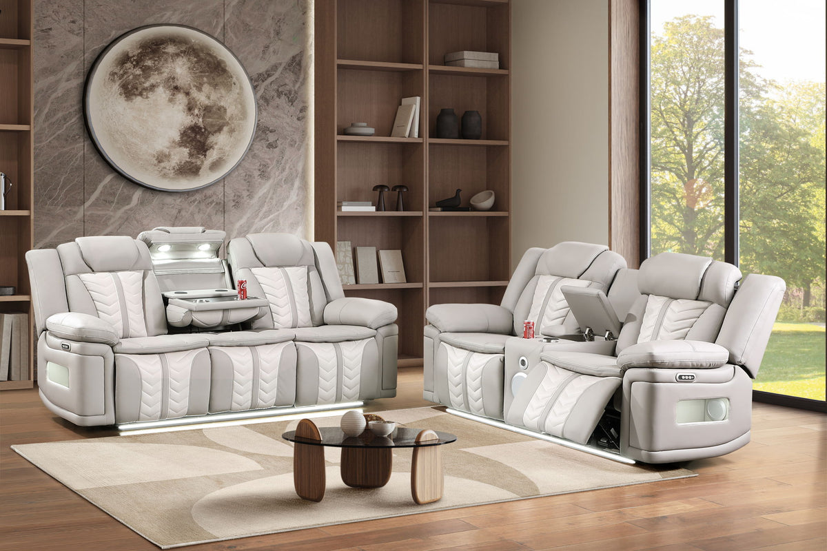 Cruiser - Power Reclining Set With LED Lighting