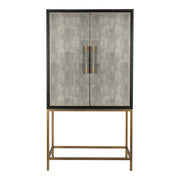 Mako - Bar Cabinet - Gray
