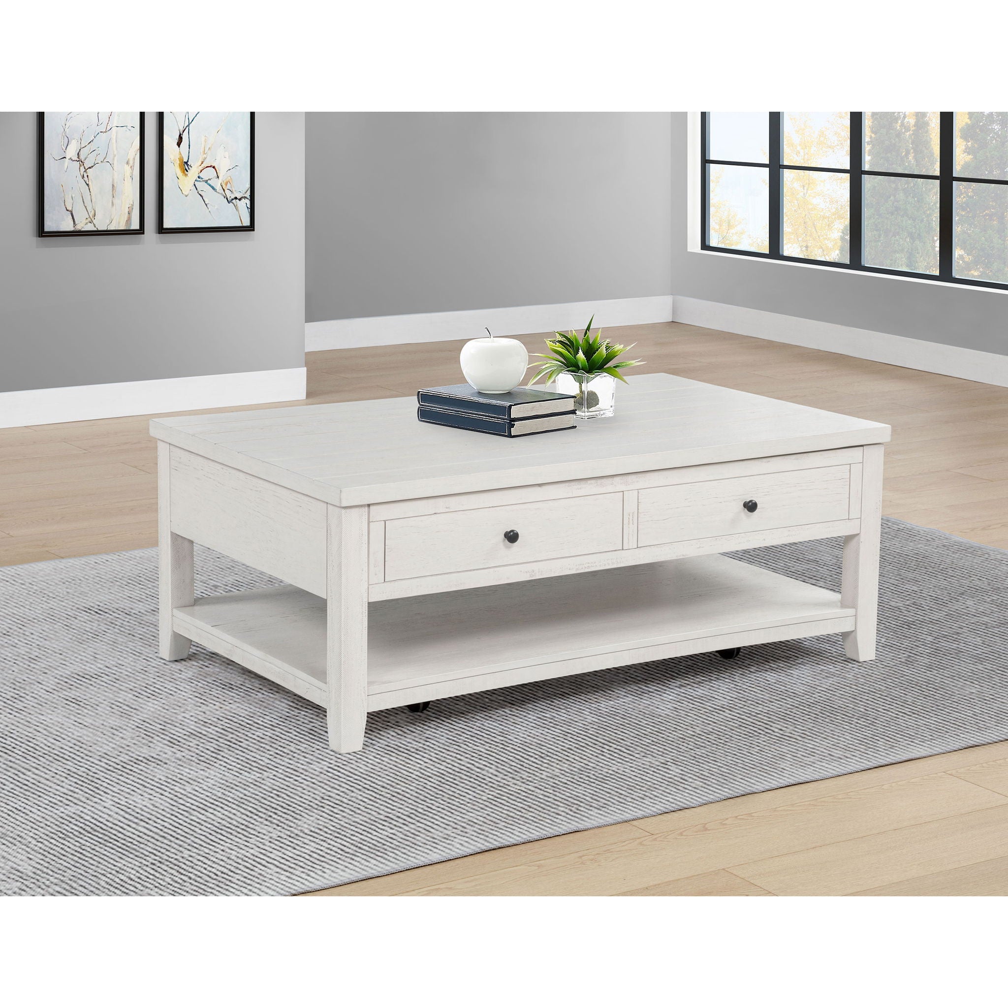 Castleton - Mobile Lift-Top Coffee Table
