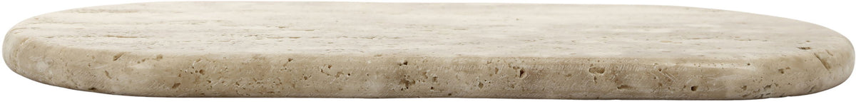 Carrell - Travertine Tray - Beige