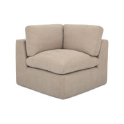 Cates - Corner Chair - Pebble