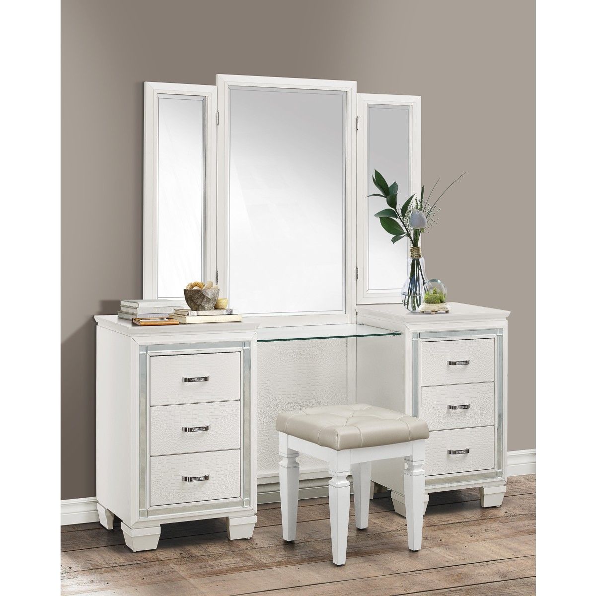 Allura - Vanity Stool