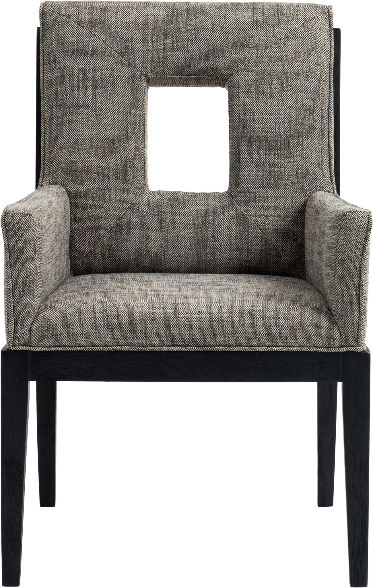 Gwendolyn - Dining Arm Chair With Black Frame