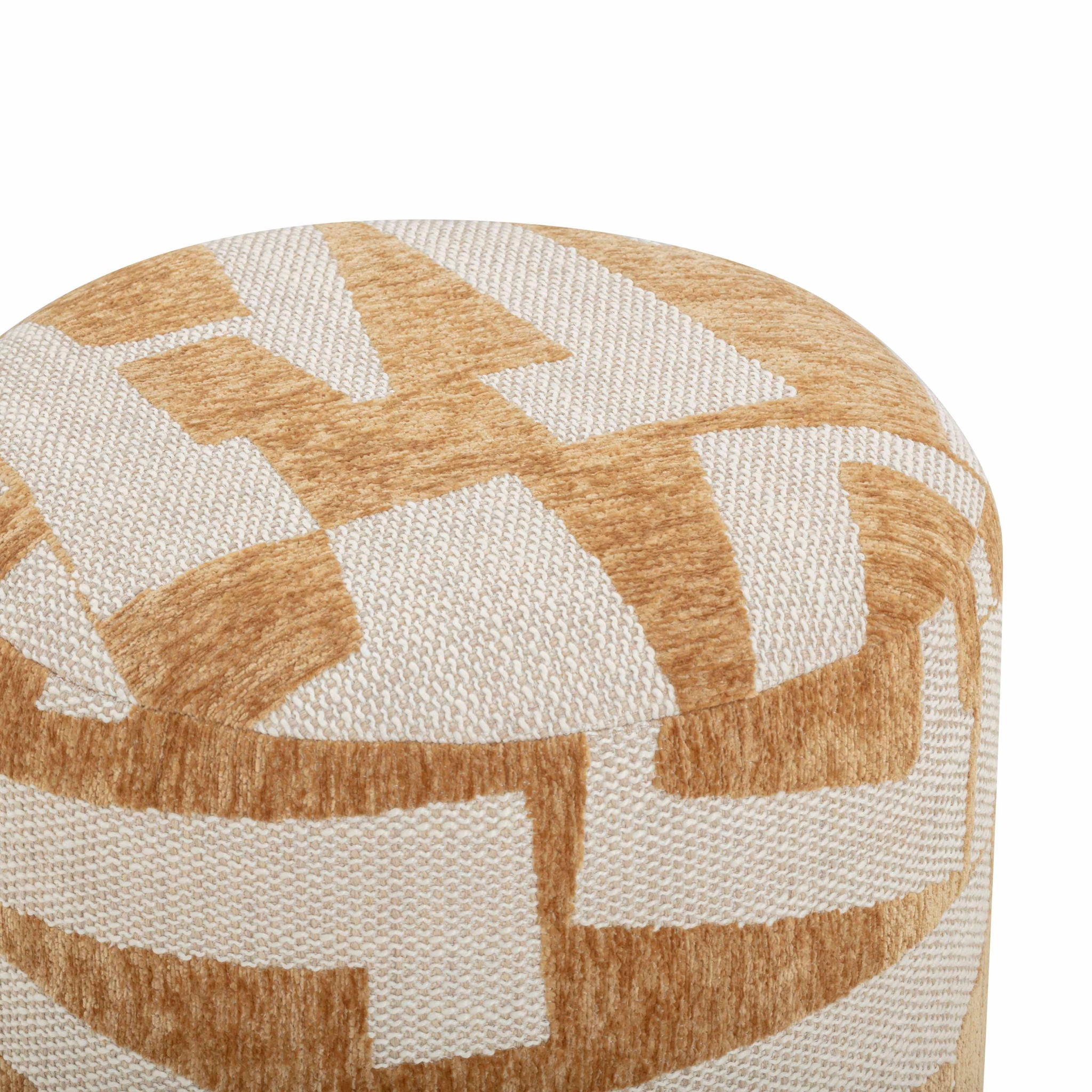 Bisou - Jacquard Ottoman