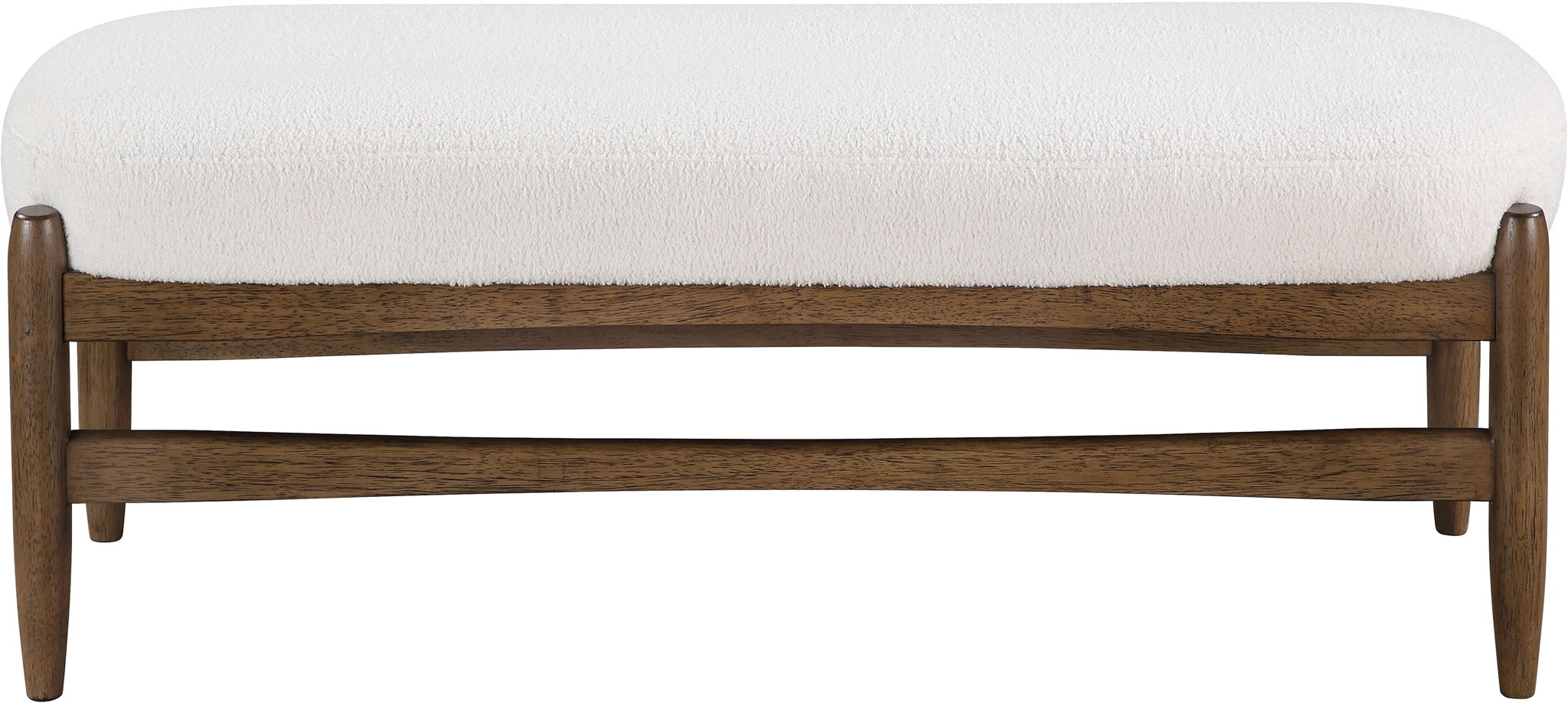 Briar - Faux Sheepskin Upholstered Bench
