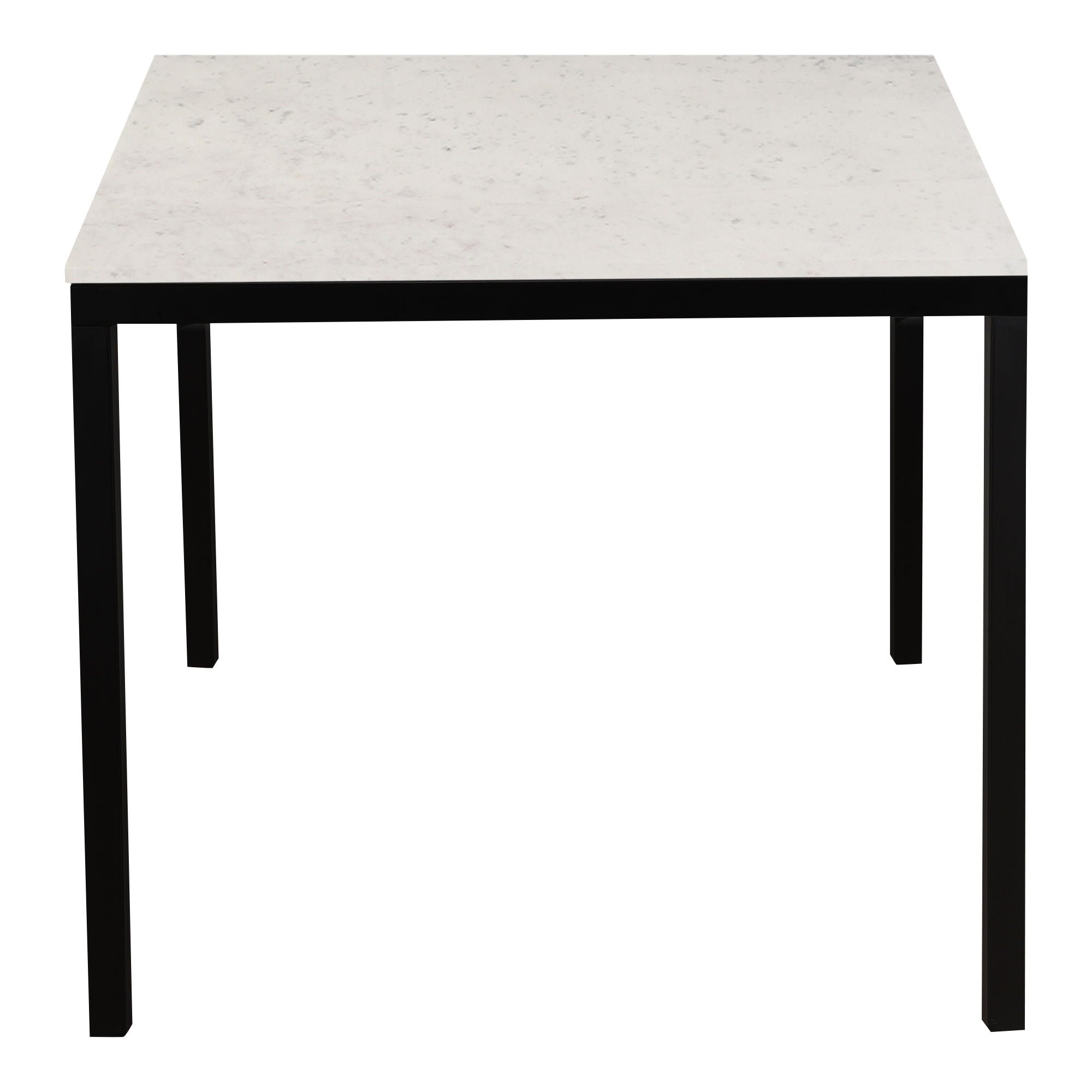 Parson - Small Marble Dining Table - White
