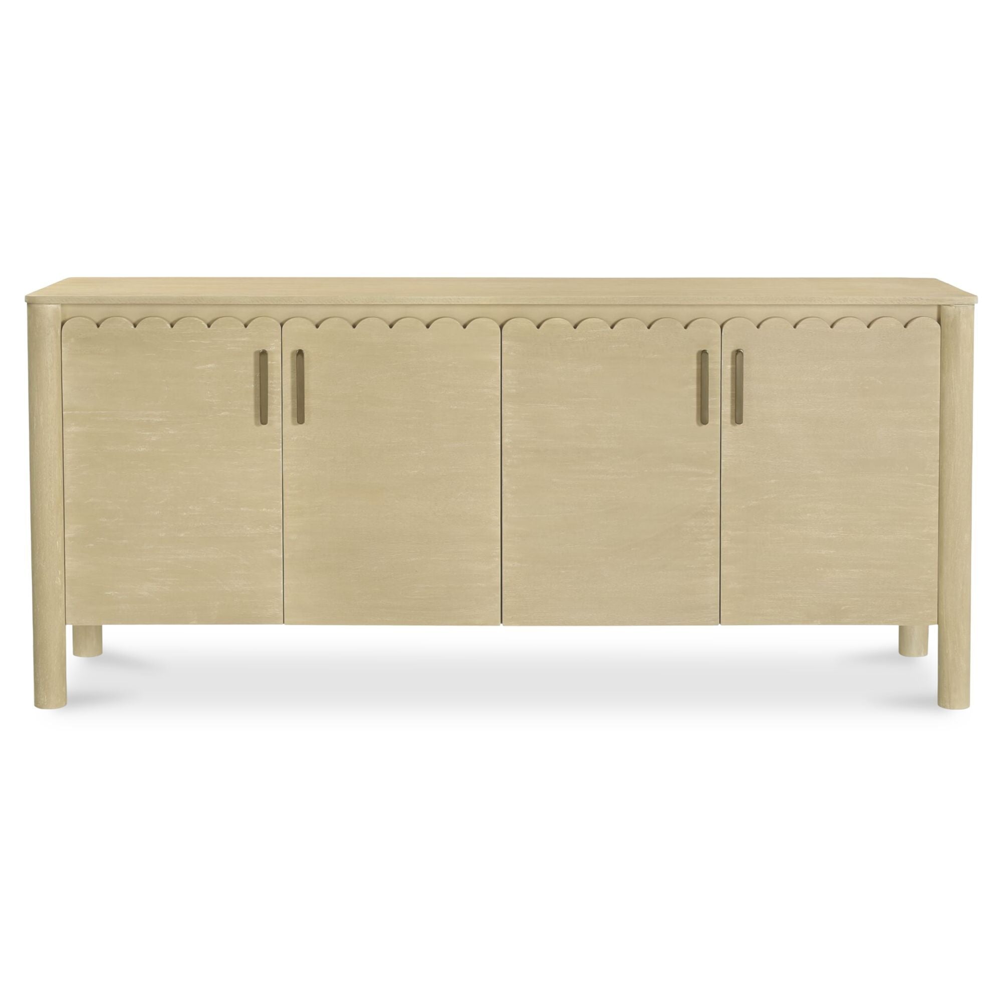 Wiley - 4 Door Sideboard - Natural