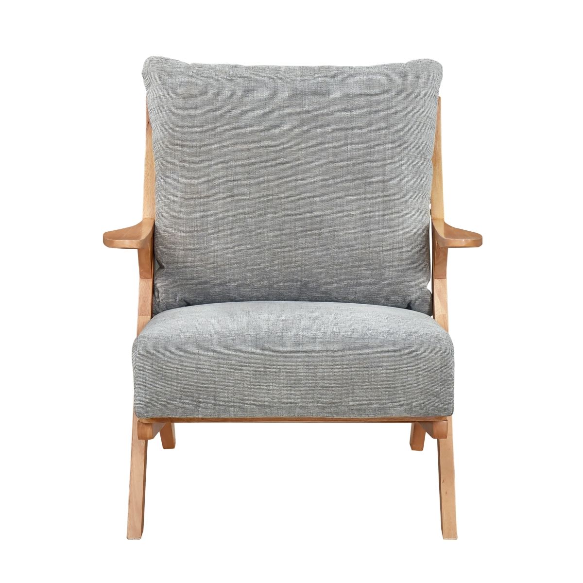 Lennox - Accent Chair - Light Brown Frame