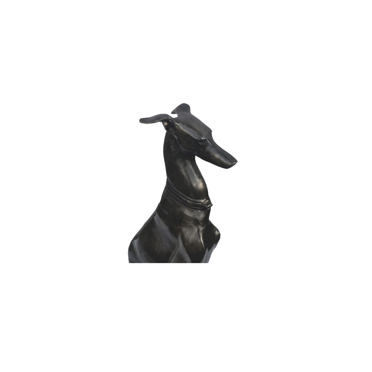 Duke Cast Aluminum Sculpture - Black