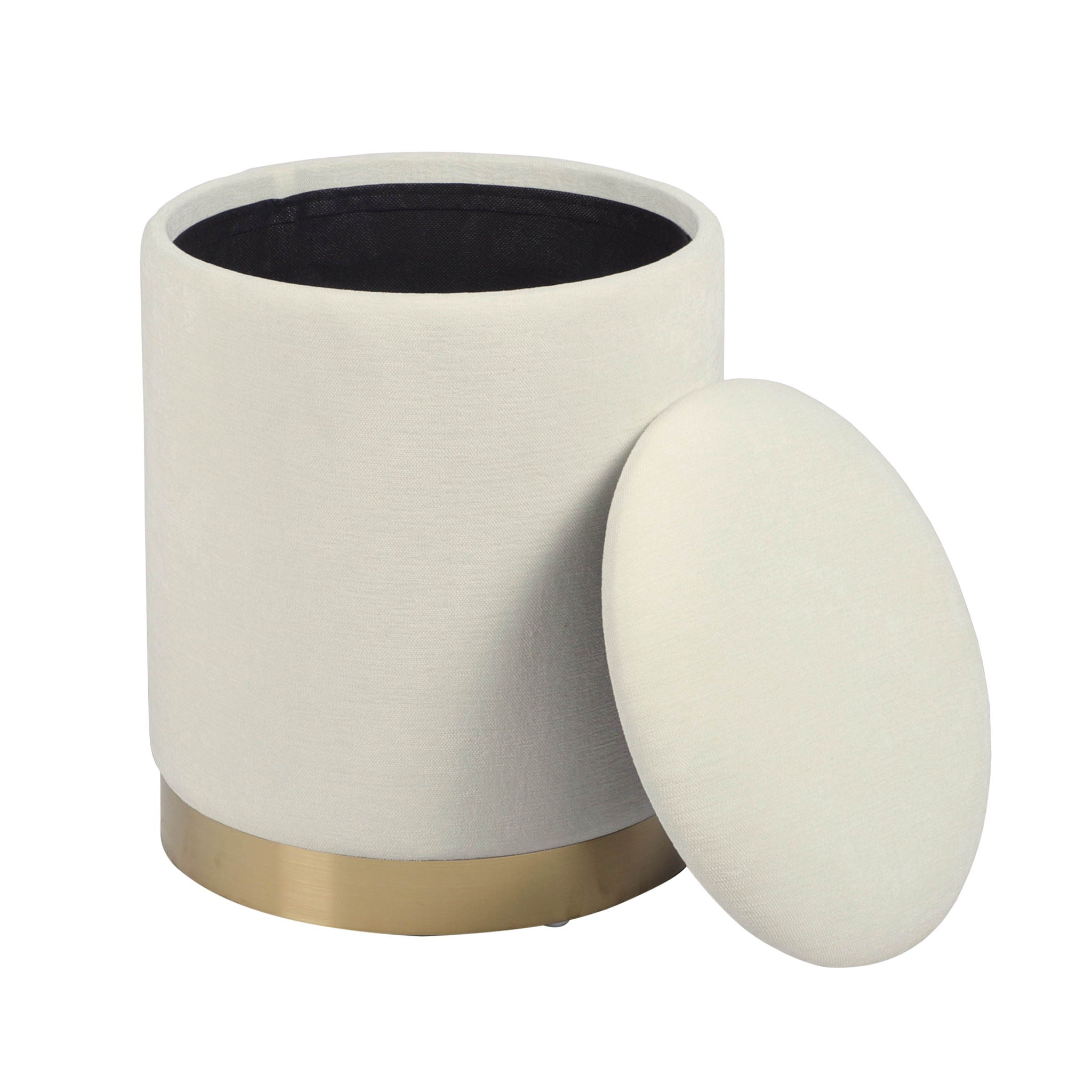Zoe - Velvet Storage Ottoman