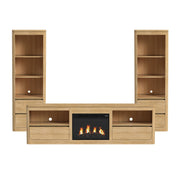 Rosalie - 4 Piece Entertainment Unit With 82" TV Console