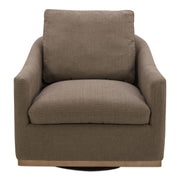 Linden - Swivel Chair - Soft Taupe