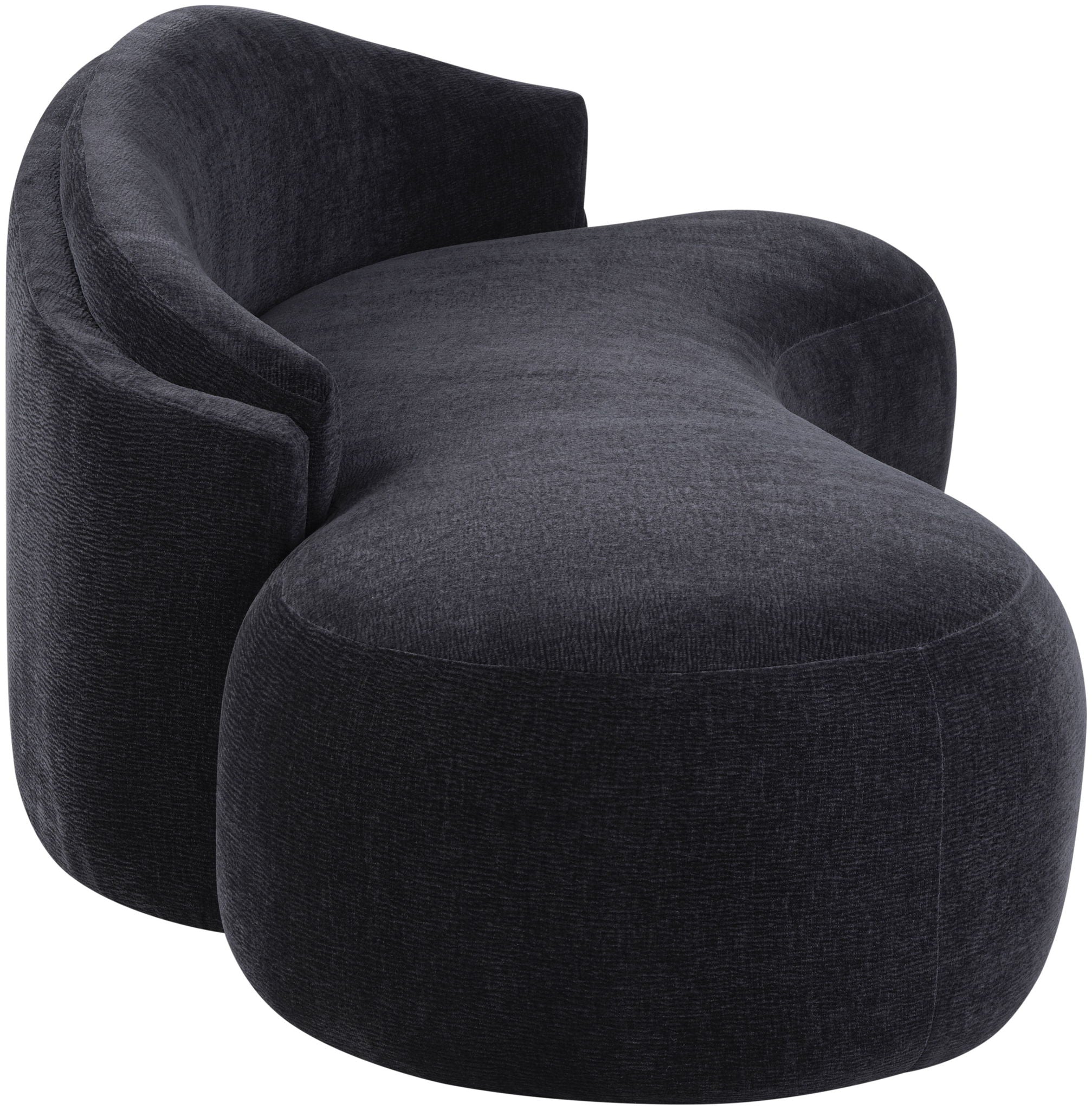 Caspian - Chenille Fabric Upholstered Sofa