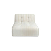 Sunseeker - Outdoor Chaise Stripe - Brown