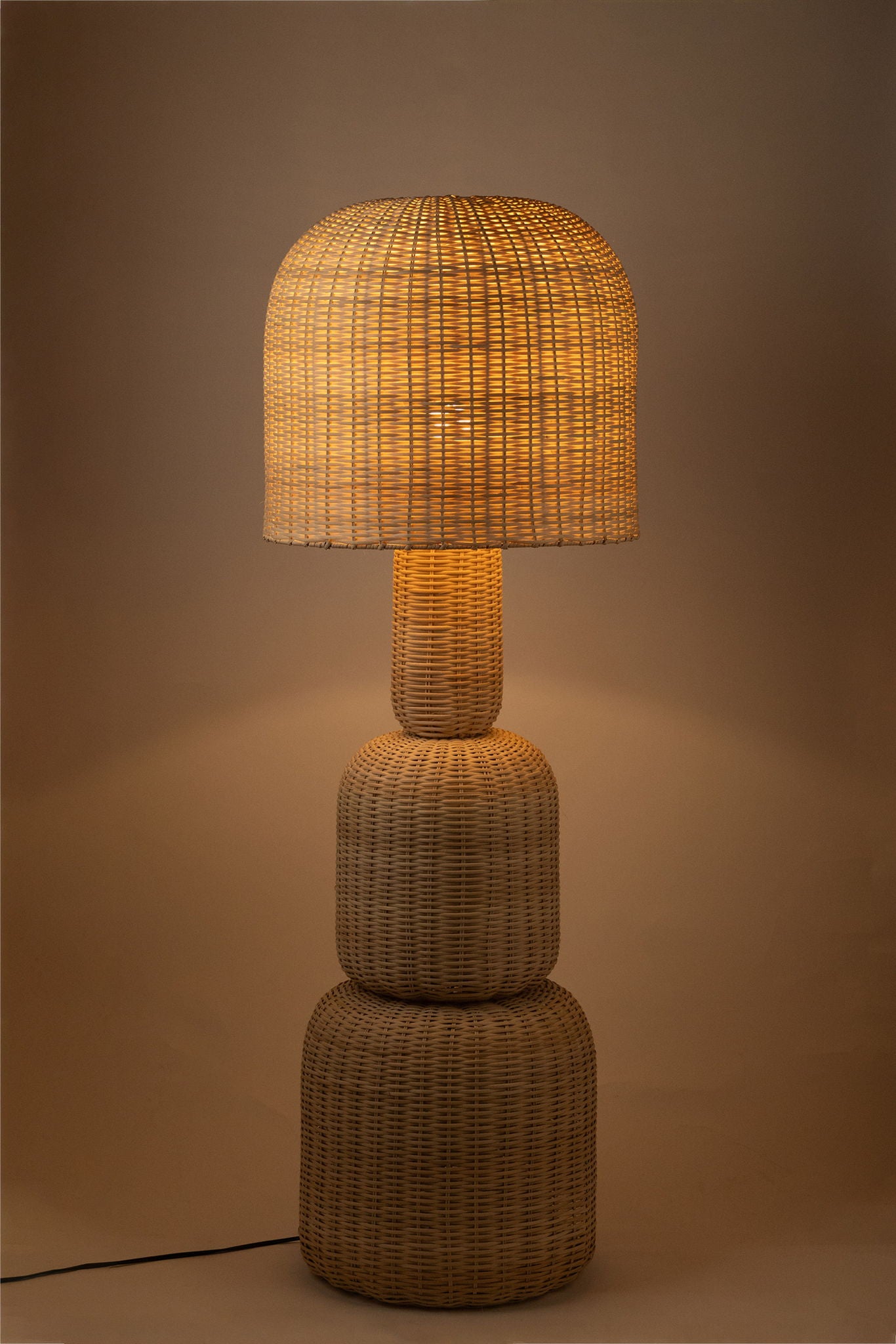 Harvest - Rattan Floor Lamp