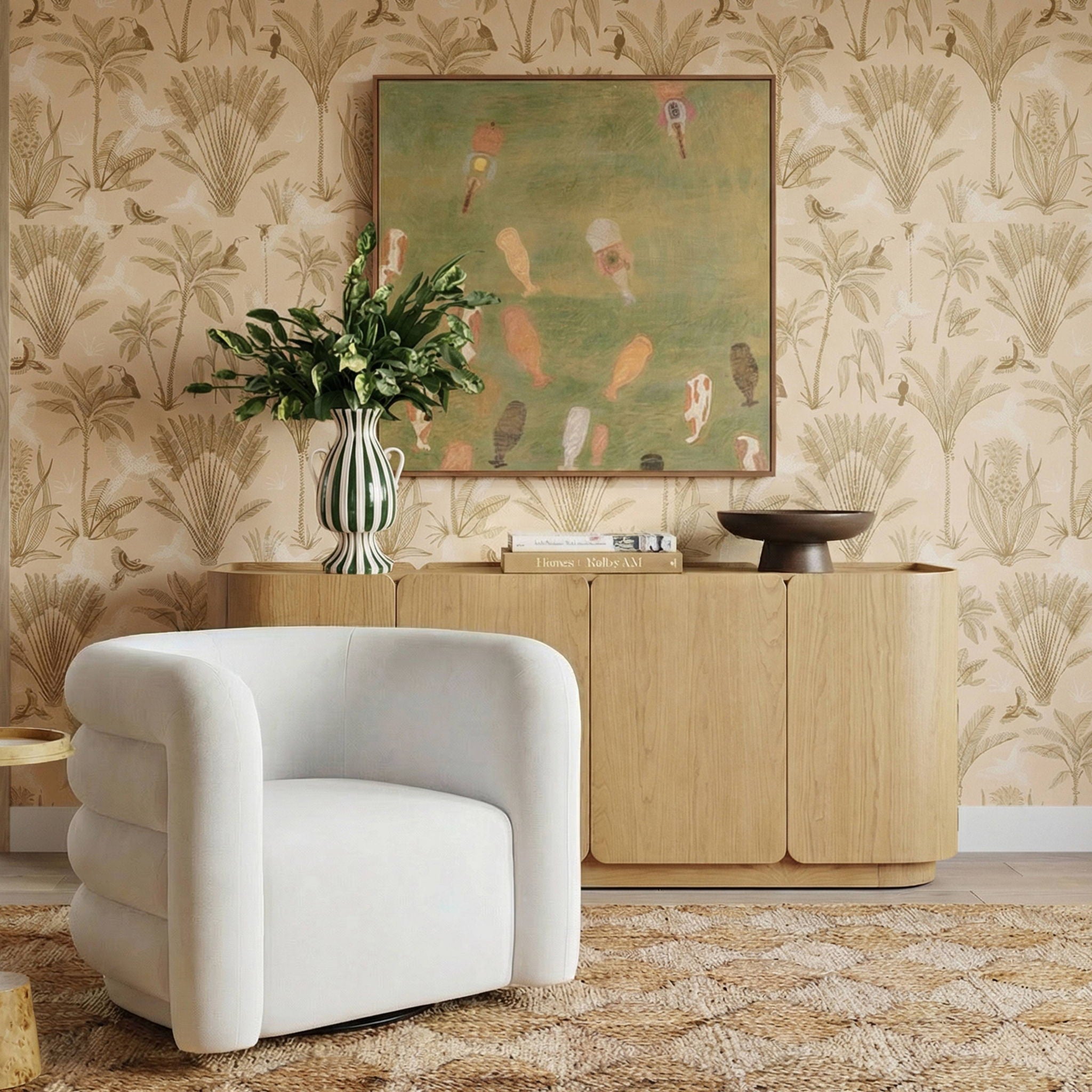 Moora - 4-Door Sideboard - Natural Ash