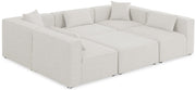 Cube - Linen 6 Piece Modular Sectional