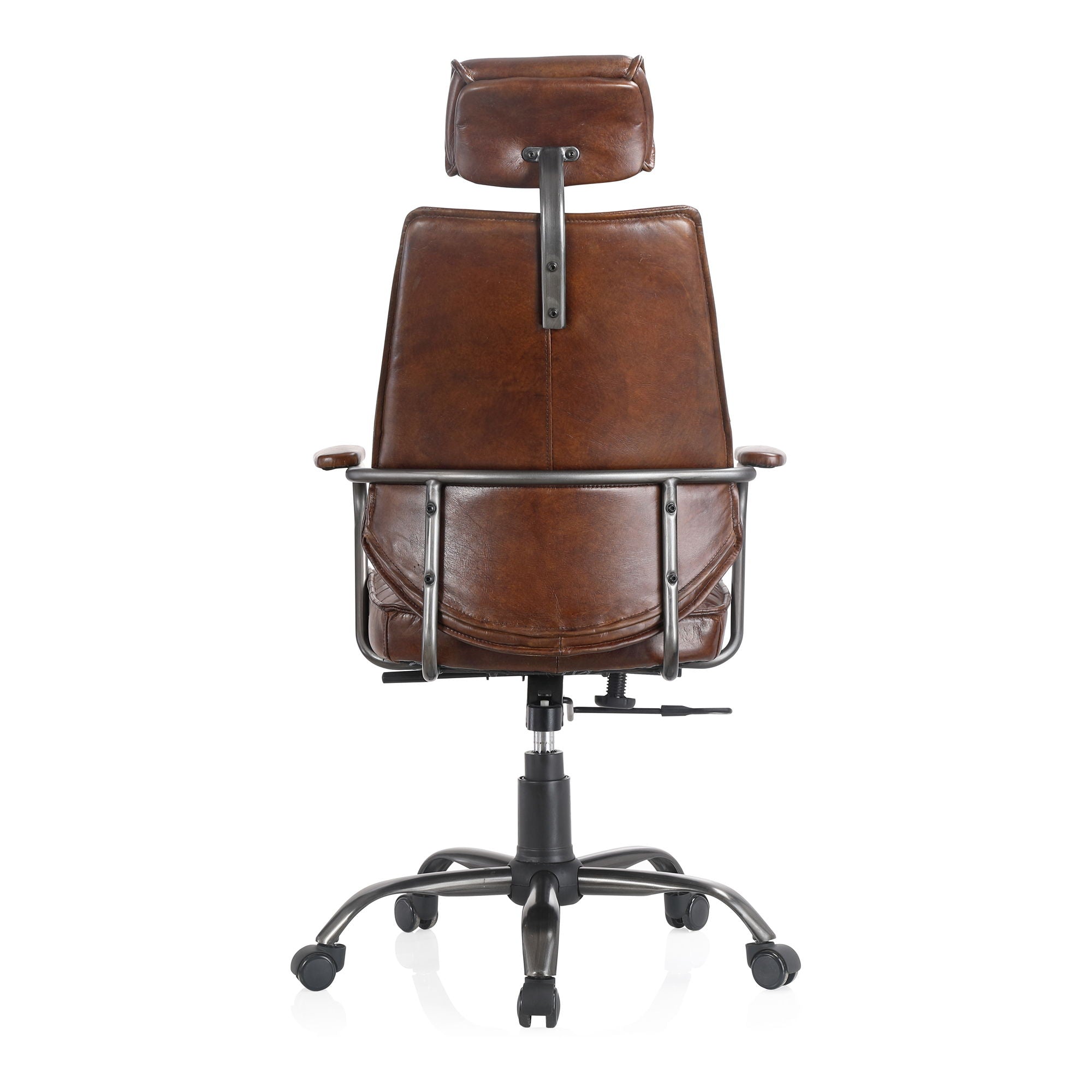 Executive - Leather Office Chair - Dark Brown