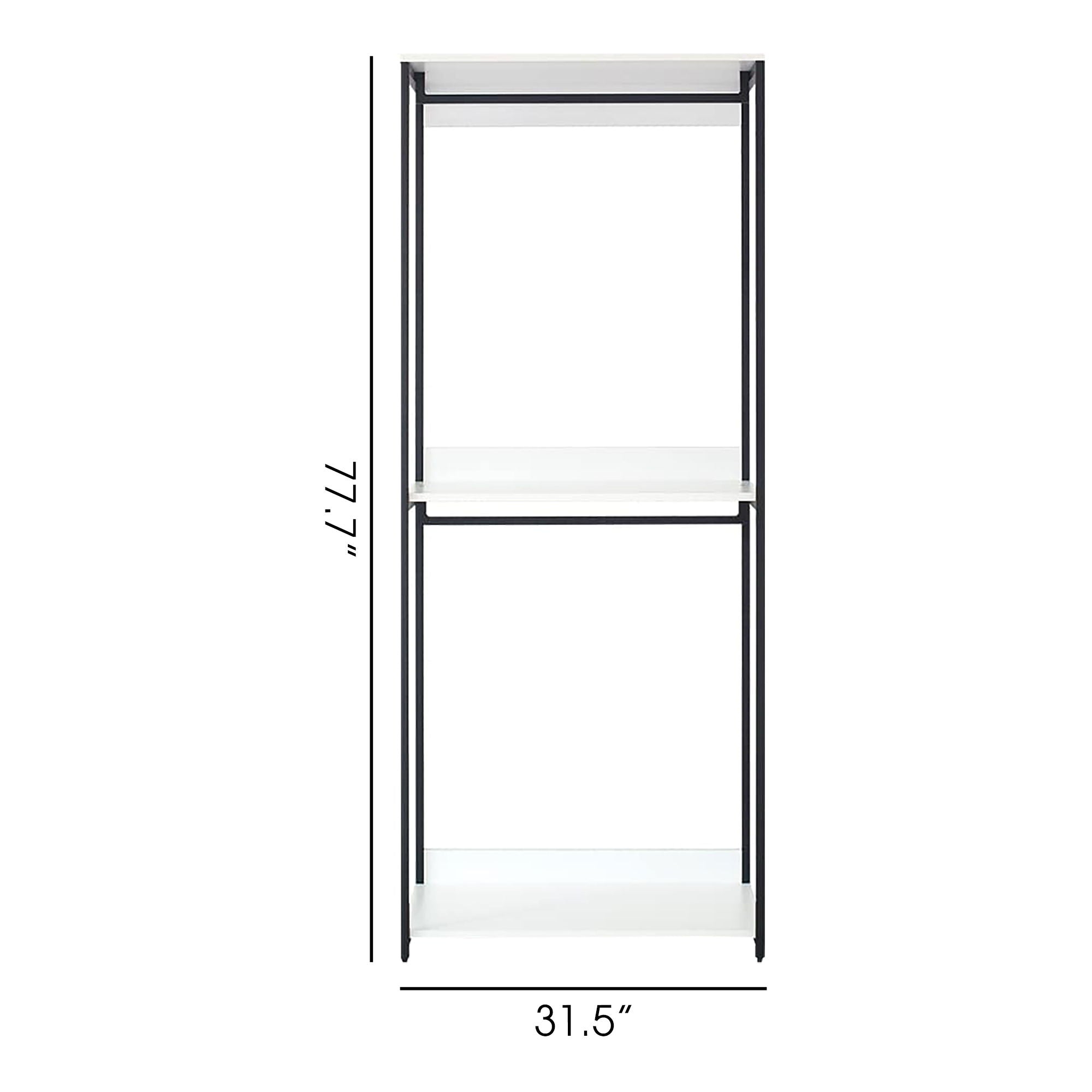 Fiona - Walk In Closet With Shelves