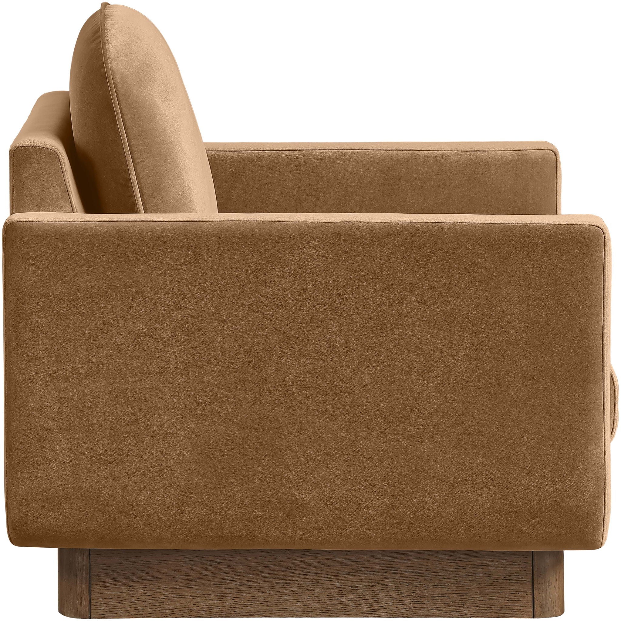 Diviento - Velvet Performance Fabric Upholstered Accent Chair