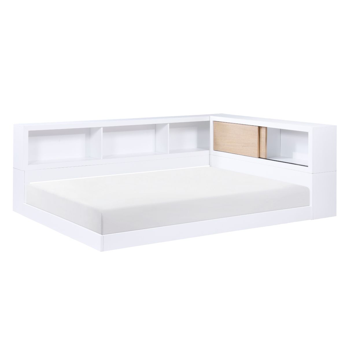 Asker - Bookcase Corner Bed