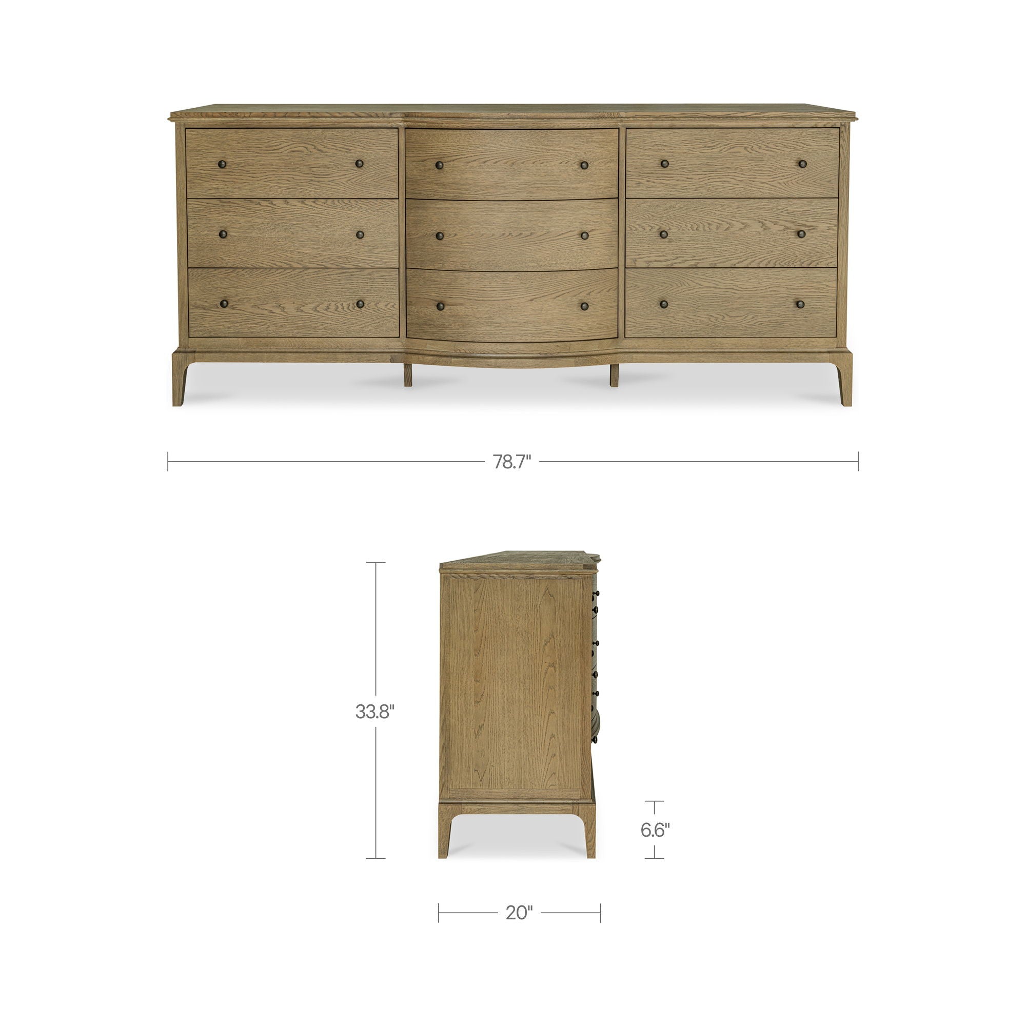 Sadie - Dresser - Light Brown
