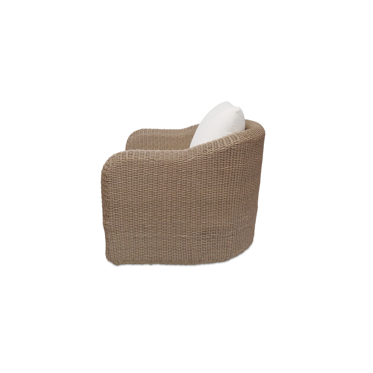 Bodhi - Outdoor Swivel Accent Chair - Natural