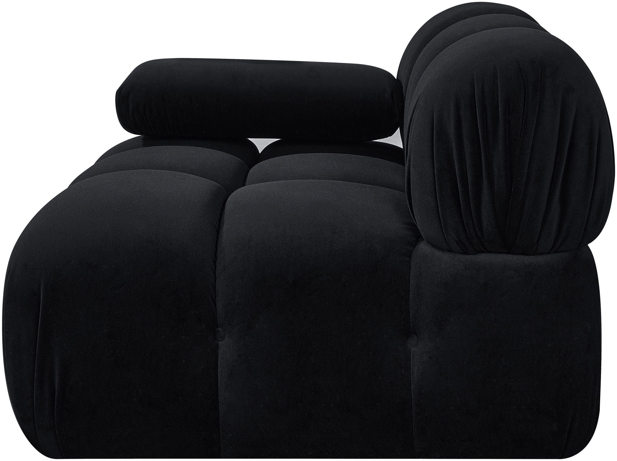 Orin - Velvet Performance Fabric Upholstered Modular Chair