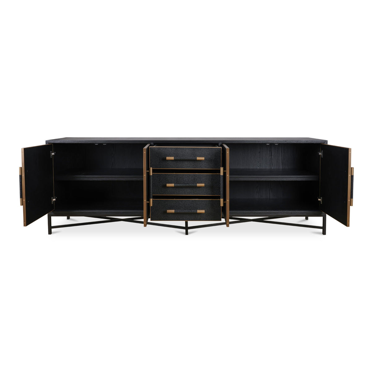 Mako - Large Sideboard - Black