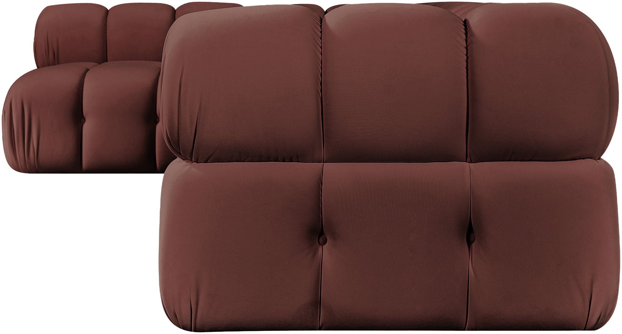 Orin - Velvet 5 Piece Modular Sectional