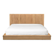 Plank - Queen Bed - Natural Oak