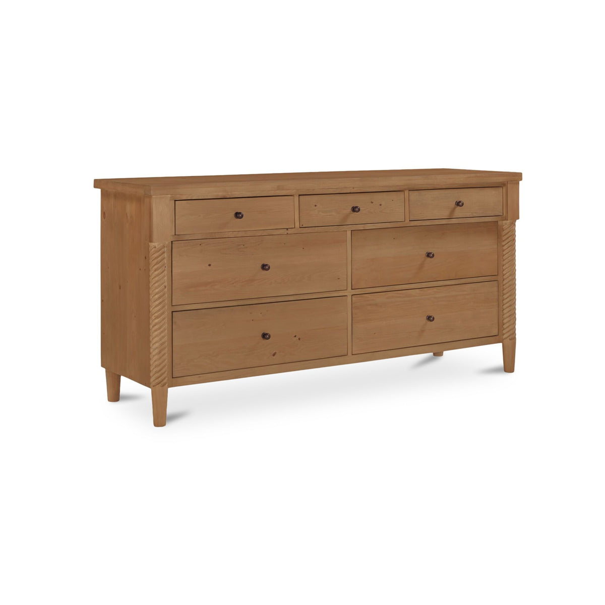 Joni - 7 Drawer Dresser - Natural